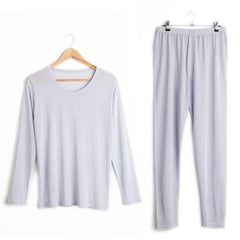 Men's 100% Silk Lightweight Thermal Underwear Set