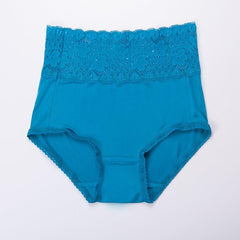 Silk High waist Lace Lingerie Knitted Panties
