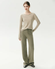 100% Pure Cashmere Lightweight Pullover Top