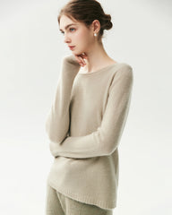 100% Pure Cashmere Lightweight Pullover Top