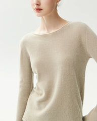 100% Pure Cashmere Lightweight Pullover Top