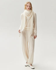 100% Pure Cashmere Triangle Scarf