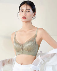 100% Silk Lace Bra