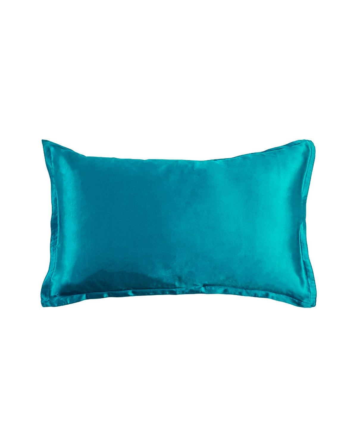 19 Momme Mulberry Silk Oxford Pillowcase, Peacock Blue