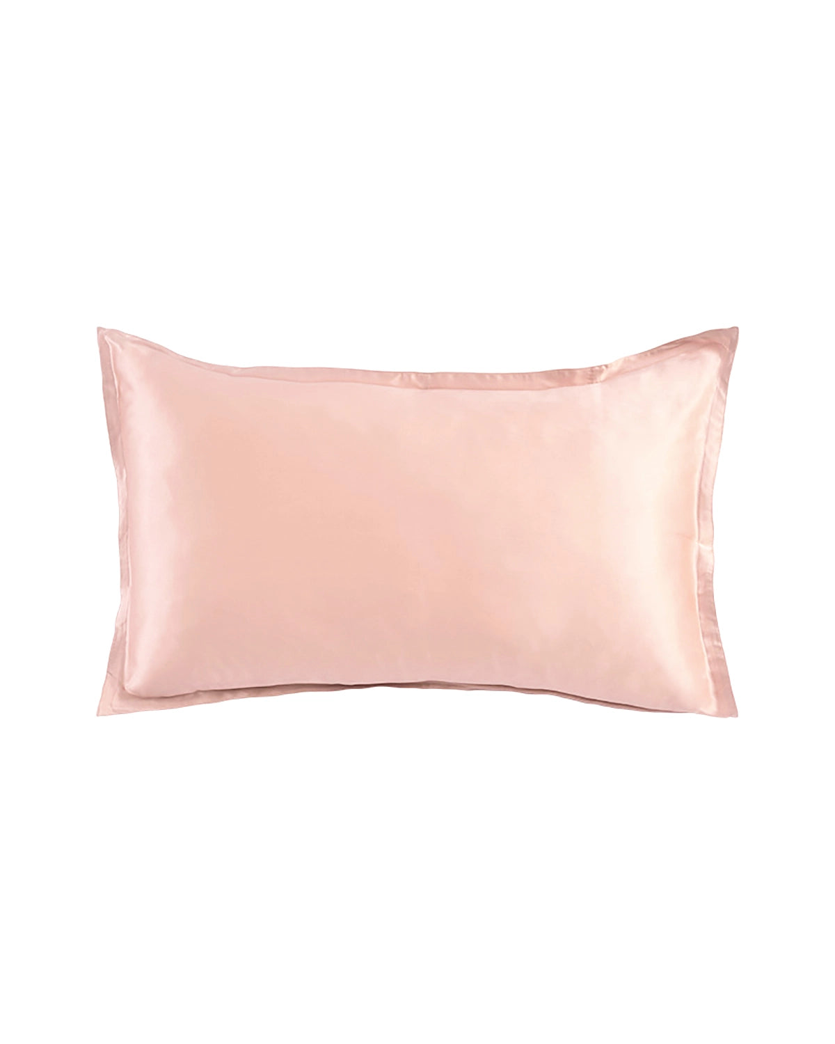 19 Momme Mulberry Silk Oxford Pillowcase, Pink