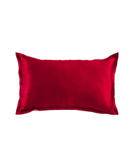 19 Momme Mulberry Silk Oxford Pillowcase, Red