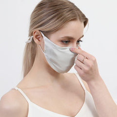 19 Momme Silk Adjustable Design Face Mask