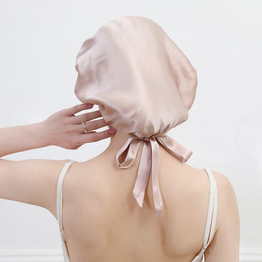 19 Momme Silk Adjustable Design Sleep Cap