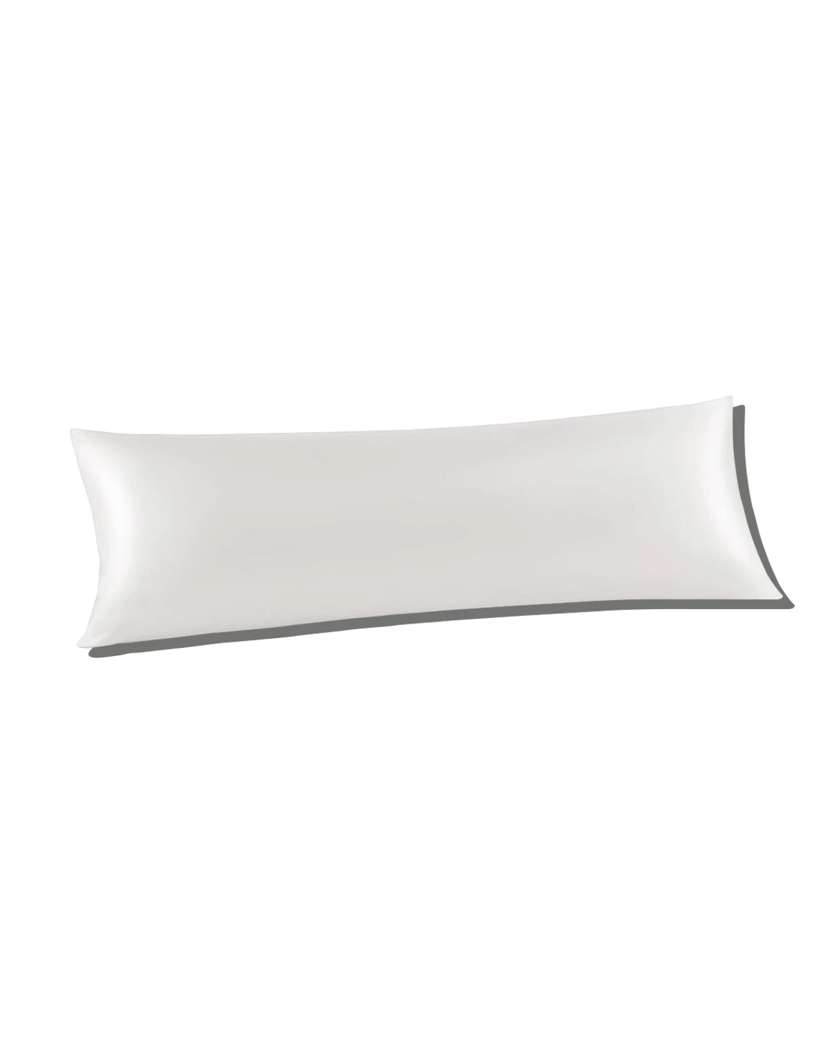 19 Momme Silk Body Pillowcase 20"x60", White