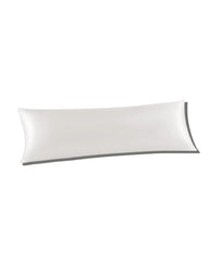 19 Momme Silk Body Pillowcase 20"x60", White