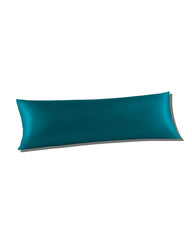 19 Momme Silk Body Pillowcase 20"x60", Peacock Blue