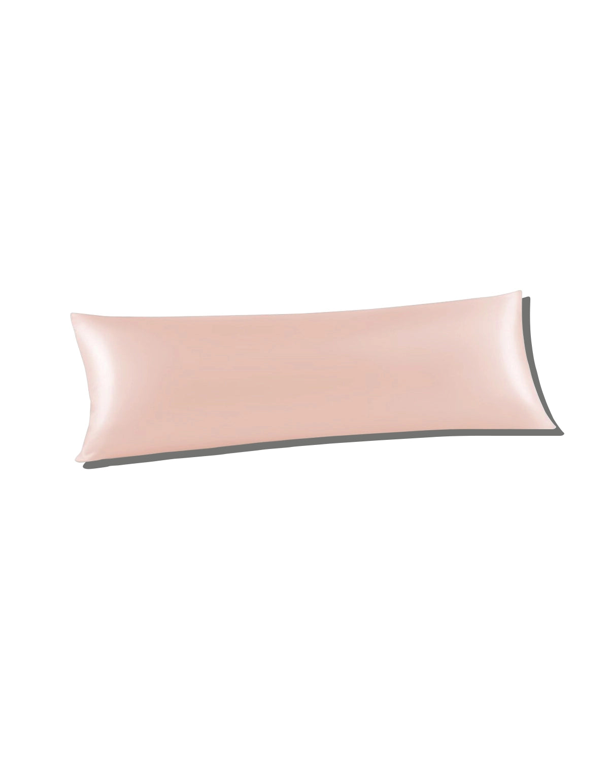 19 Momme Silk Body Pillowcase 20"x54", Pink