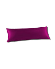 19 Momme Silk Body Pillowcase 20"x54", Purple