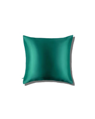 19 Momme Silk Euro Sham Pillowcase 26x26, Dark Green
