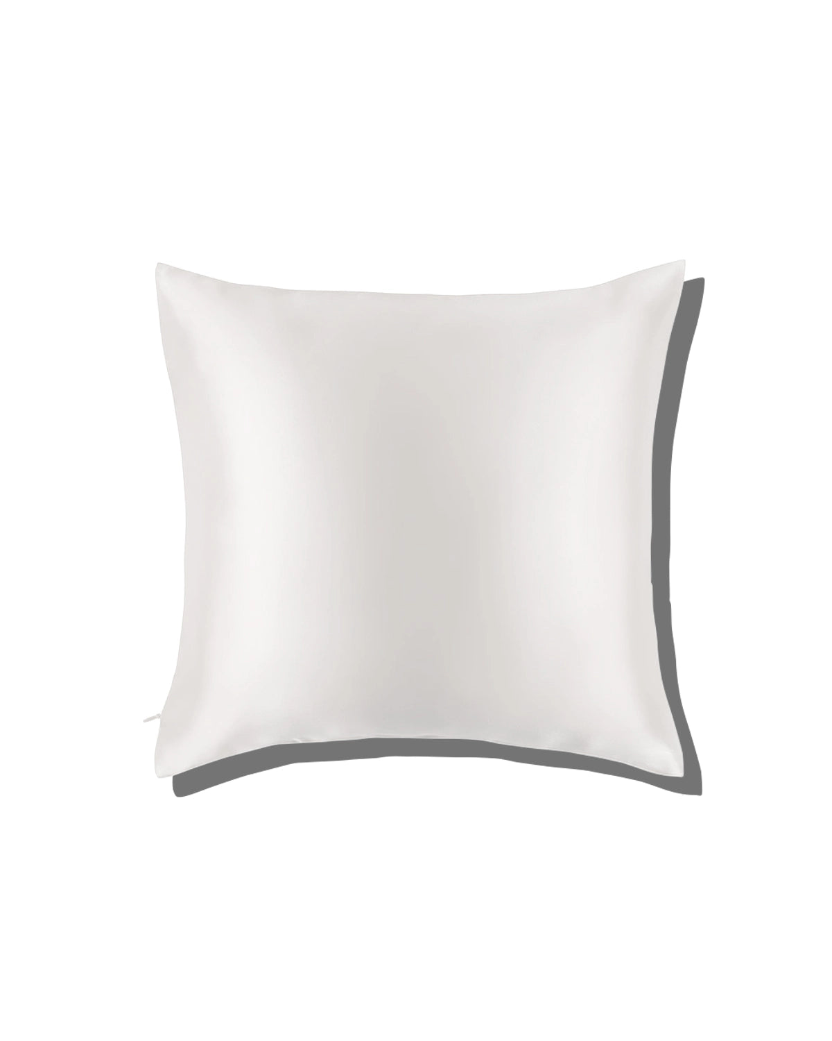 19 Momme Silk Euro Sham Pillowcase 31x31, White
