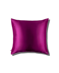 19 Momme Silk Euro Sham Pillowcase 31x31, Purple