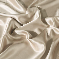 19 Momme Silk Fitted Sheet, Champagne