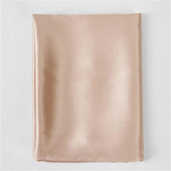 Zippered Single Sided Silk Pillowcase, Pink
