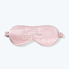 12 Constellation Pink Silk Sleep Mask 22 Momme