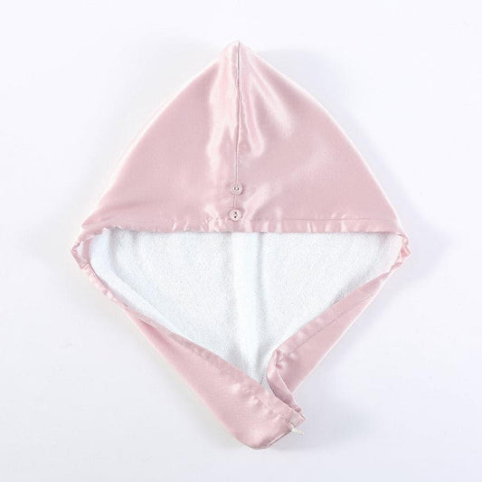 Silk Double-Sided Wear Hair-Drying Cap