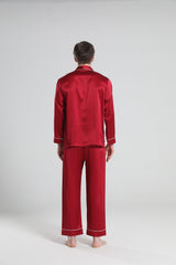 22 Momme Piping Silk Pajamas Set For Men