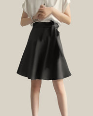 22 Momme Elegant Silk Short Skirt