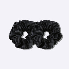 22 Momme Large Silk Hair Scrunchies 2PCS