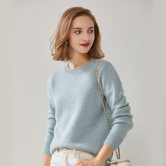 Pure Cashmere Crew-Neck Sweater