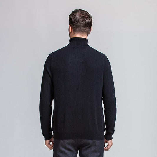 Men's Cashmere Turtleneck Sweater