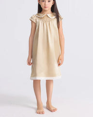 Kids Baby Girl Silk Nightgown - DAISYSILK UK