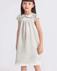 Kids Baby Girl Silk Nightgown - DAISYSILK UK