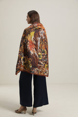 Vintage Tiger Silk Scarf