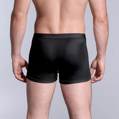 Men's Silk Boxer Briefs Underwear