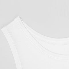 Men's Sleeveless Silk Knit Tank Top