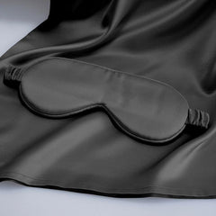 Silk Travel Suit 3 PCS Scrunchy Pillowcase And Eyemask