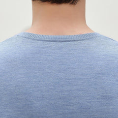 Short Sleeve Cashmere Sweater for Men