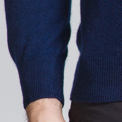 Men's Cashmere Quarter Zip Pullover