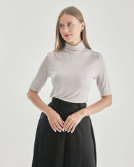 Knit Turtleneck T-shirt