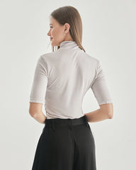 Knit Turtleneck T-shirt