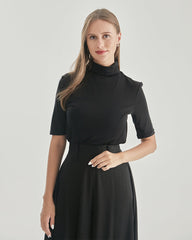 Knit Turtleneck T-shirt