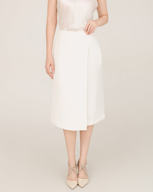 40 Momme Silk Wrap Suit Skirts