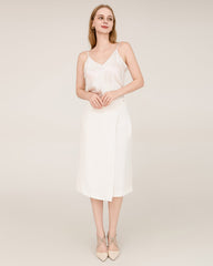 40 Momme Silk Wrap Suit Skirts