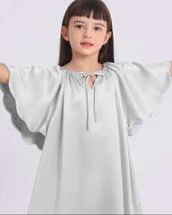 Bat-sleeved Nightdress for Girls - DAISYSILK UK