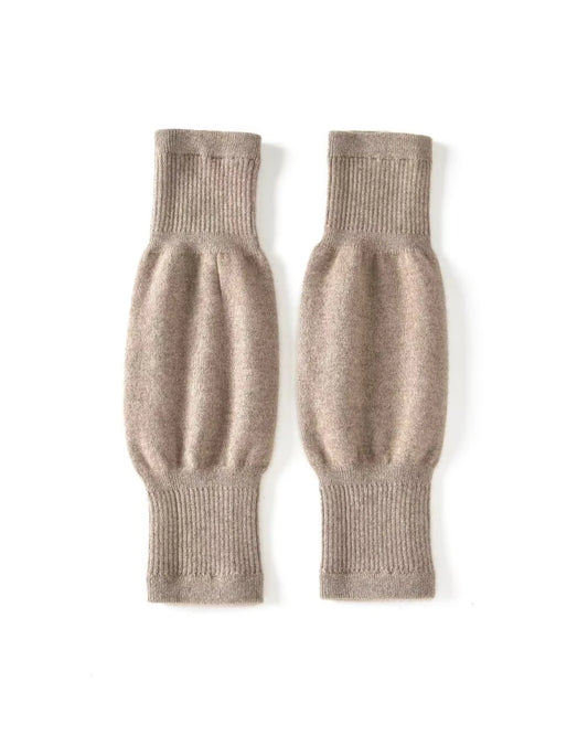 Cashmere Knee Pads, Beige