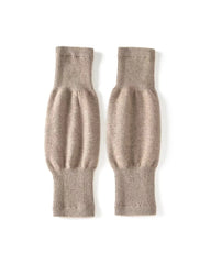 Cashmere Knee Pads, Beige