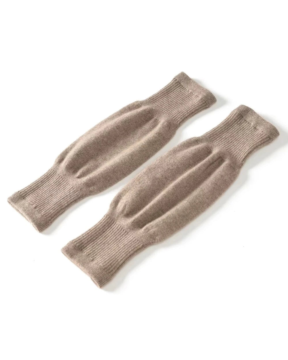 Cashmere Knee Pads, Beige