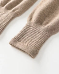 Cashmere Knee Pads, Beige