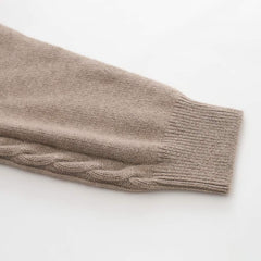 Cashmere Medium Length Cardigan