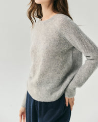 Cashmere Silk Raglan Sleeve Sweater