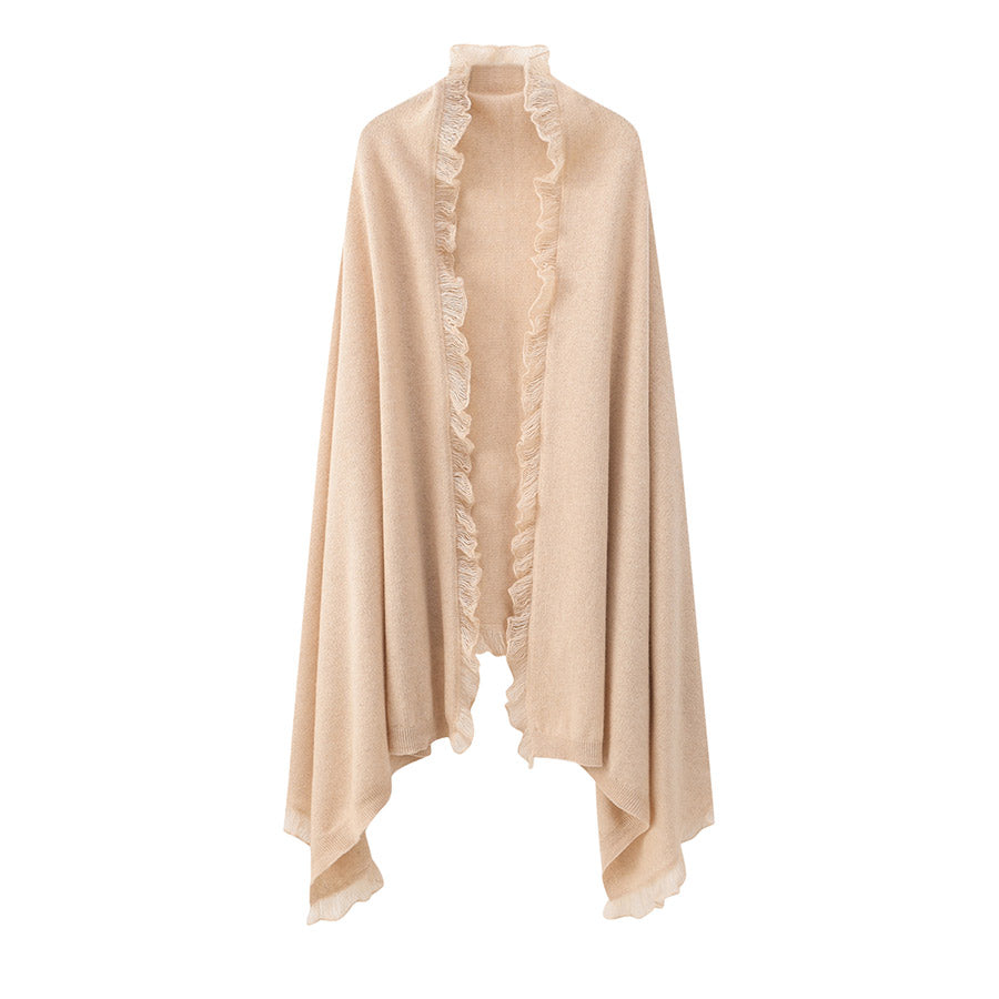 Cashmere Tippet Scarf, Beige